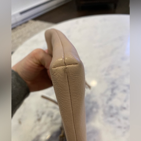 Tory Burch Leather Tassel Cross-Body - Light Oak - Picture 8 of 10